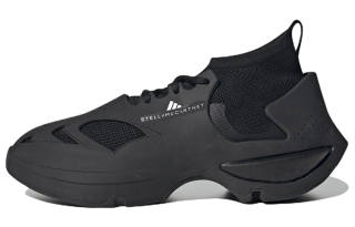 Adidas x Stella McCartney Sportswear Abrasion Resistant Mid top Casual Running Shoes Unisex Black