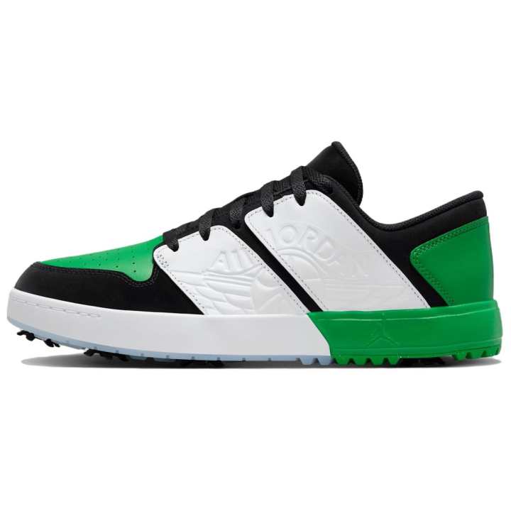 Jordan Jordan Nu Retro 1 Golf Black White Blue Tint Lucky Green