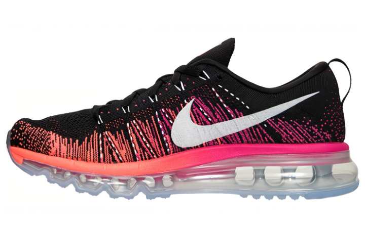 Nike Nike Flyknit Max BLACK/WHITE PNK FOIL H Women's
