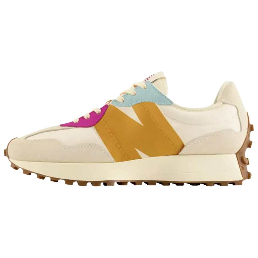 New Balance 327 Wmns New Balance 'Cream Fuchsia Blue' Women's