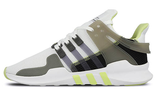Adidas Adidas EQT Support ADV Lightweight Non slip Lightweight Low top Running Shoes Women's Gray Yellow