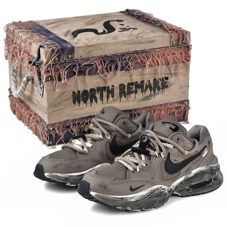 Nike Nike Air Max Fusion Cushioning Slip Resistant Cushioning Slip Resistant Low top Casual Running Shoes Women's Mocha