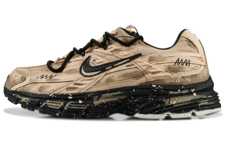 Nike Nike Initiator Textile, Synthetic Leather Abrasion Resistant Abrasion Resistant Low top Running Shoes Men's Brown