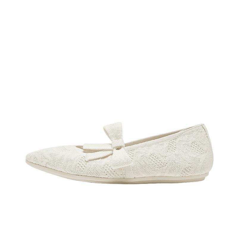Skechers CLEO POINT Comfortable Casual Shoes Women's Ivory