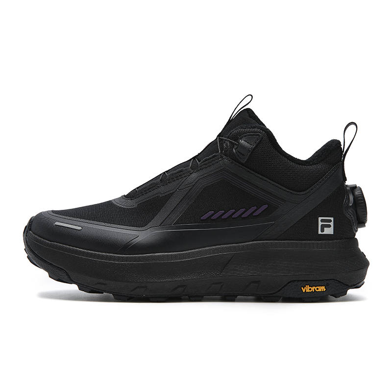 FILA BOA EXPLORER Outdoor Shoes Women's Mid Top Galloping Horse Black