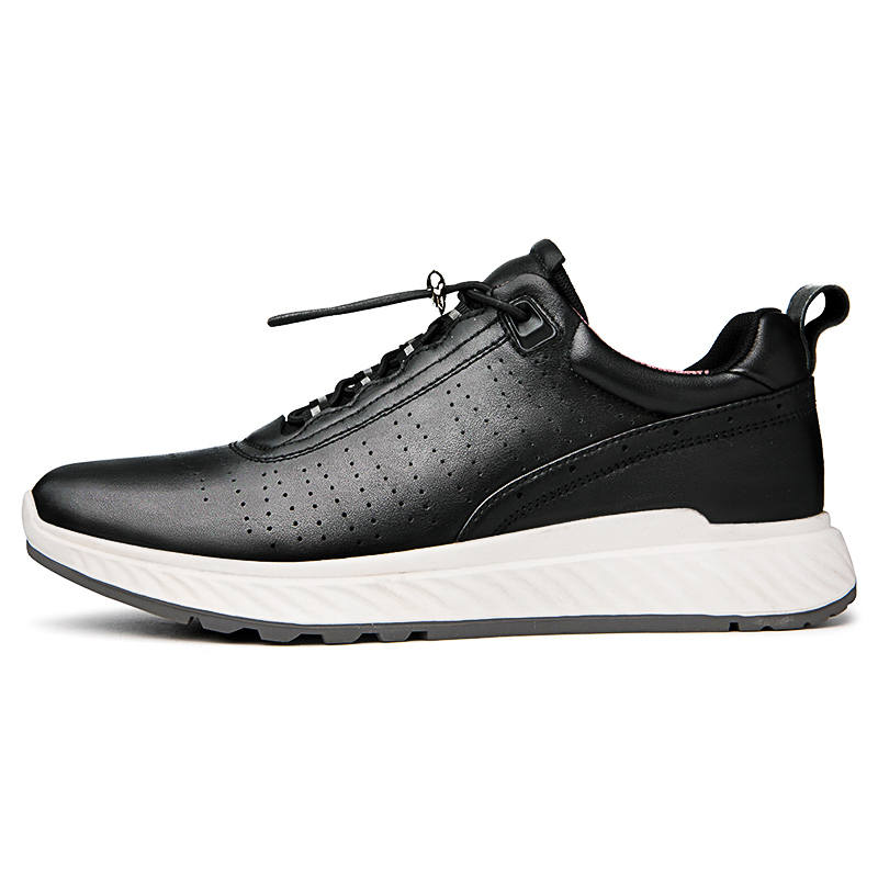 PAIBLOKS Top Grain Cow Leather Men's Casual Shoes Men's