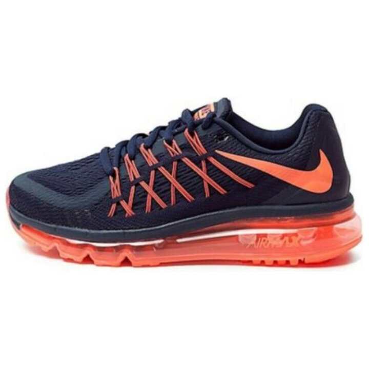 Nike Nike Air Max 2015 Low top Running Shoes Women's Blue Orange