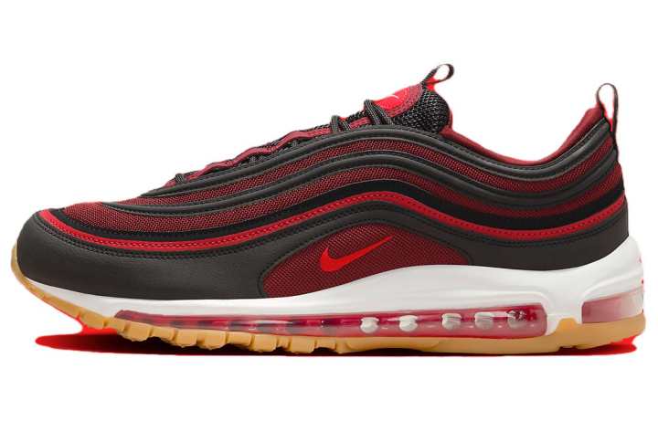 Nike Nike Air Max 97 Comfortable Round Toe Cushioning Abrasion Resistant Cushioning, Wear Resistant Low top Running Shoes