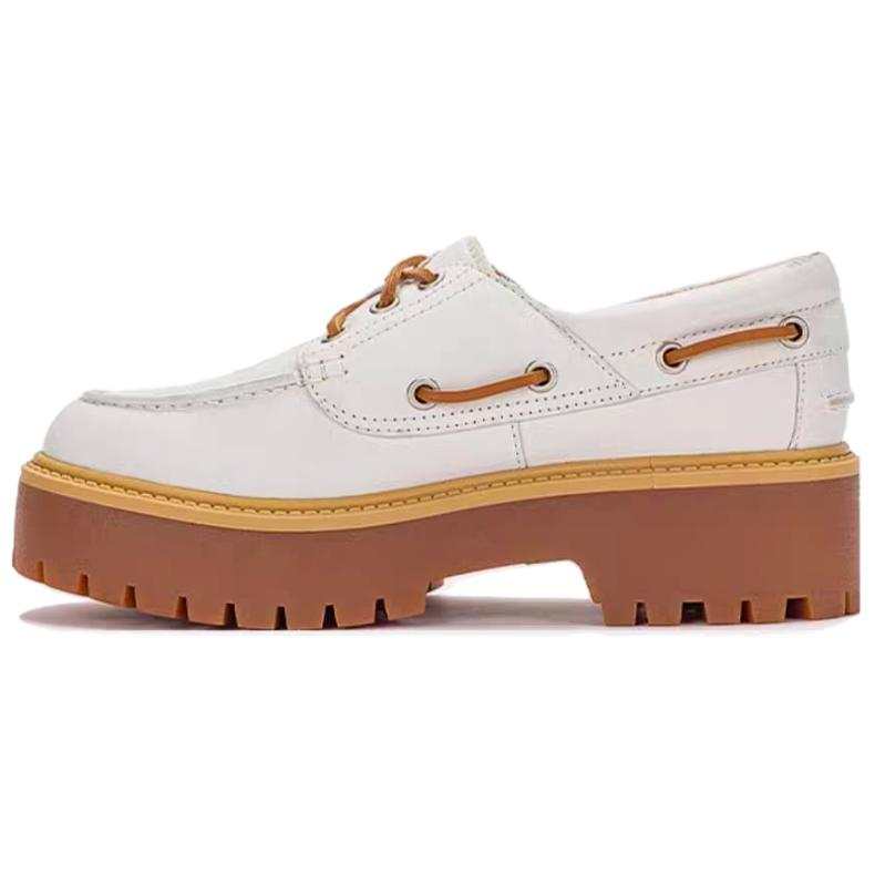 Timberland Women's Casual Shoes Platform Height Increasing Women's White