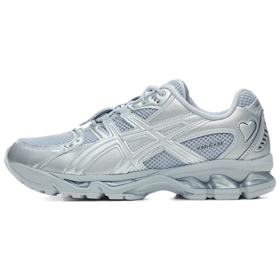 ASICS x KIMHEKIM GEL Nimbus 10.1 Low top Running Shoes Unisex Laser Silver Gray