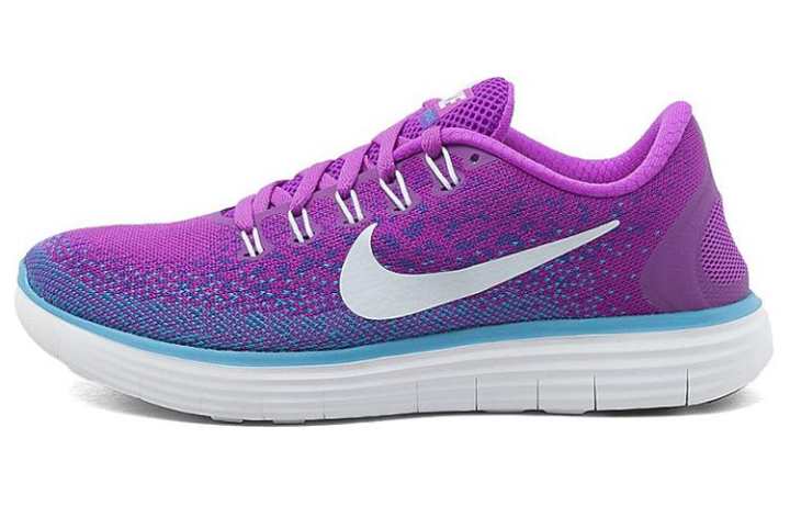 Nike Nike Free Rn Distance Hyper Volt/Blue Tint Purple Blue Women's