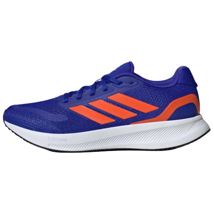 Adidas Adidas RUNFALCON 5 Slip Resistant Abrasion Resistant Slip Resistant Abrasion Resistant Low top Running Shoes Men's Blue