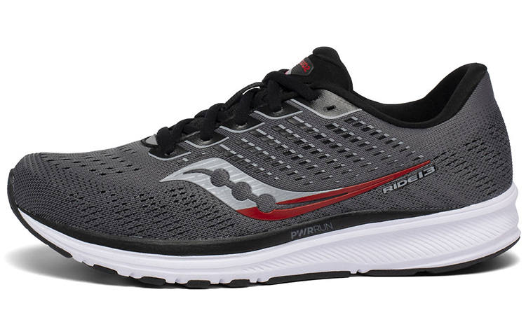 Saucony Ride 13 Low top Running Shoes Men's Carbon Black