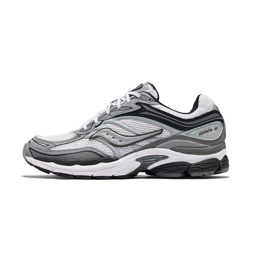 Saucony Low top Running Shoes Unisex White Gray