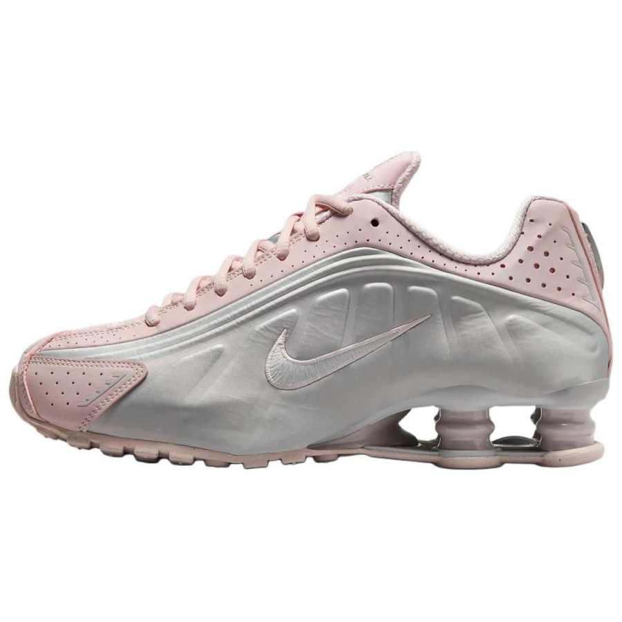 Nike Nike Shox R4 Low top Casual City Commuting Running Shoes Women's Pink