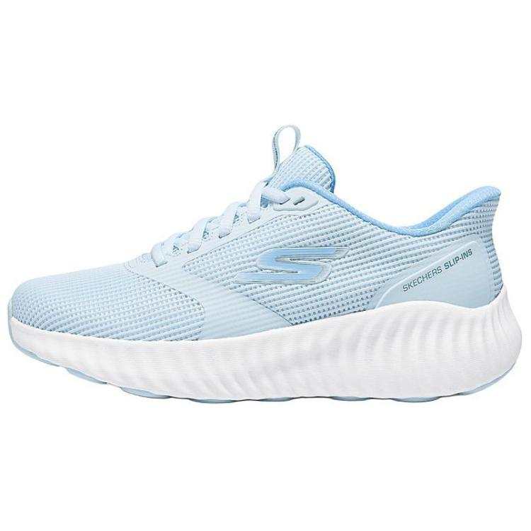 Skechers GO RUN NOW Low top Casual City Commuting Running Shoes Women's Light Blue