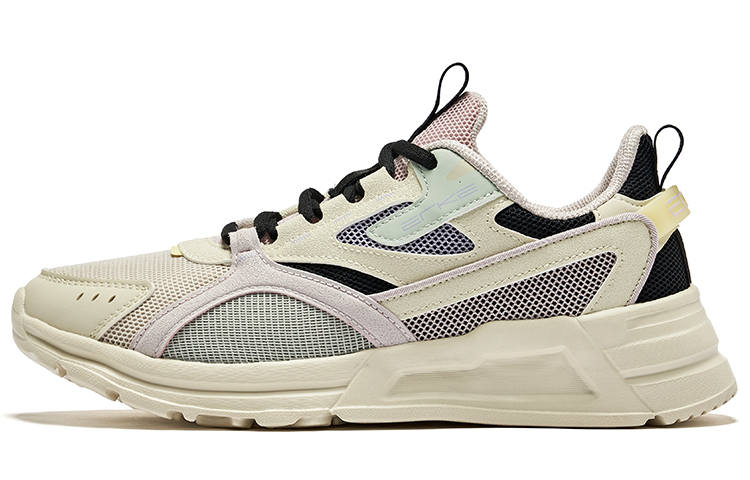 Erke Abrasion Resistant Low top Running Shoes Women's Warm Linen Mist Pink