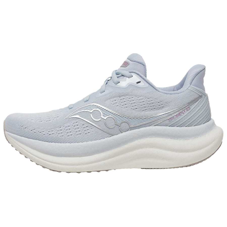 Saucony Triumph 23 Breathable Support Breathable Support Long Distance Running Shoes Women's Gray