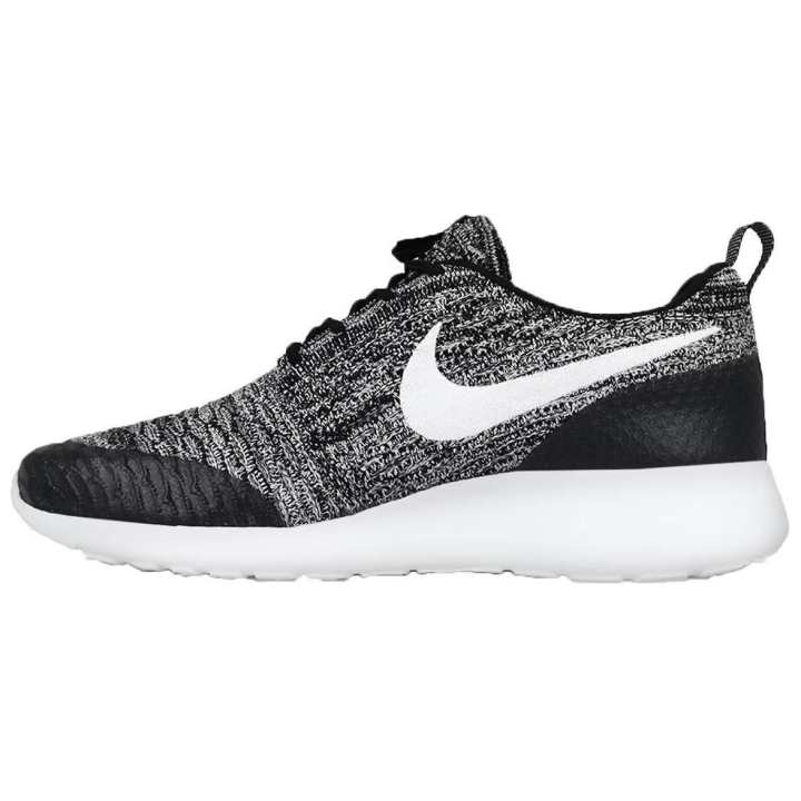 Nike Nike Roshe One Flyknit Black White Cool Grey Women's
