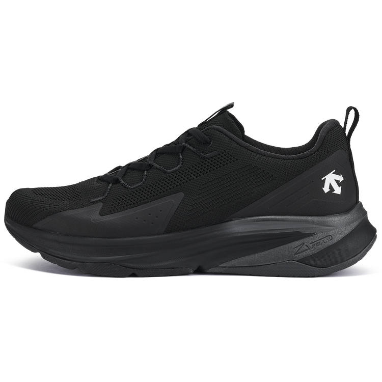 DESCENTE RUNNING Cushioning Rebound Breathable Cushioning Rebound Breathable Low top Sports Running Shoes Women's Black