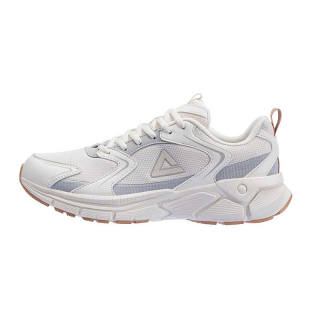 PEAK OG 7000 Pro Breathable Cushioning Low top Running Shoes Men's Canvas White