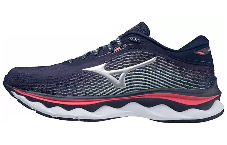 Mizuno Wave Sky 5 Cushioning Fabric Cushioning Slip Resistant Abrasion Resistant