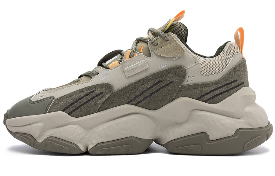 STARTER Strata Collection American Streetwear Style Abrasion Resistant Abrasion Resistant Low top Chunky Sneakers Men's