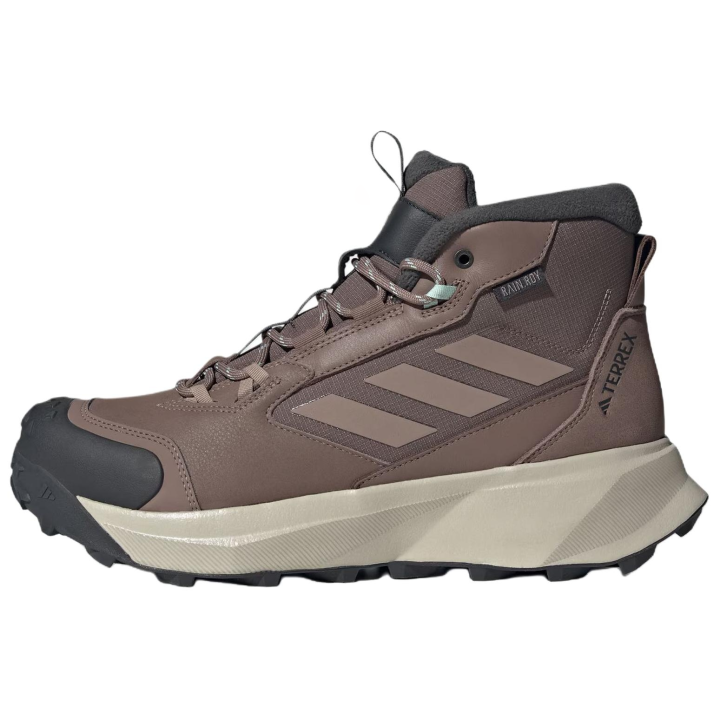 Adidas Adidas Leather Short Outdoor Boots Unisex Brown