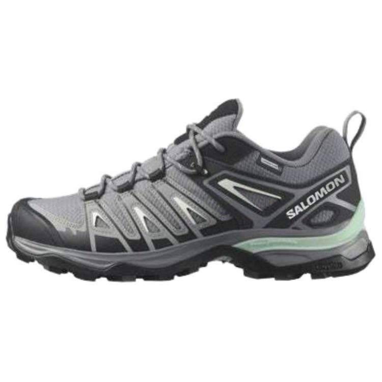 SALOMON X Ultra Pioneer Comfortable Slip Resistant Slip Resistant Low top Outdoor Shoes Women's Gray Black