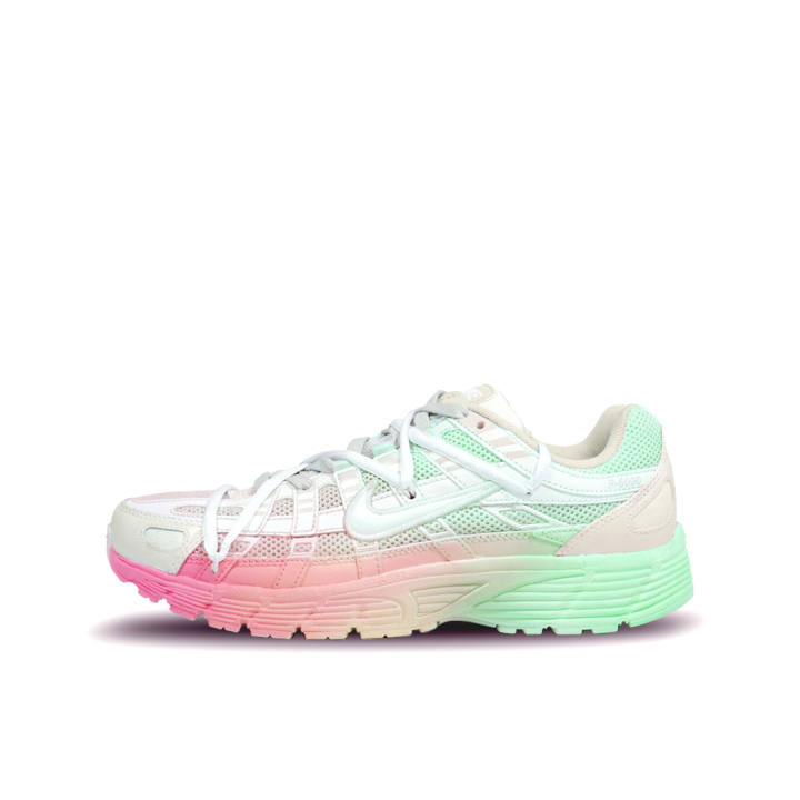 Nike Nike P 6000 Cushioning Slip Resistant Abrasion Resistant Low top Running Shoes Unisex Light Green