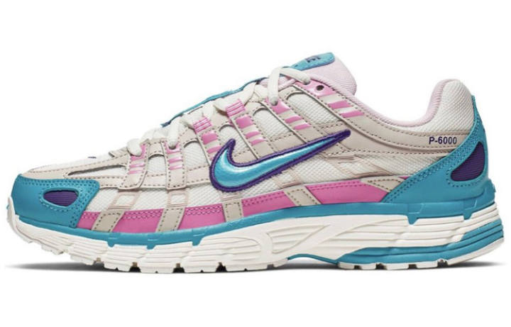 Nike Nike P-6000 Pink Blue White Women's