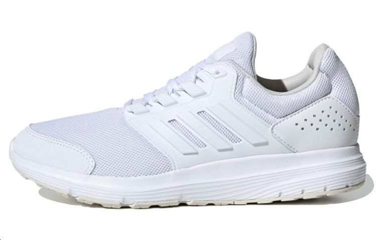 Adidas Adidas Galaxy 4 Mesh Slip Resistant Slip Resistant Low top Casual Running Shoes Women's White Silver