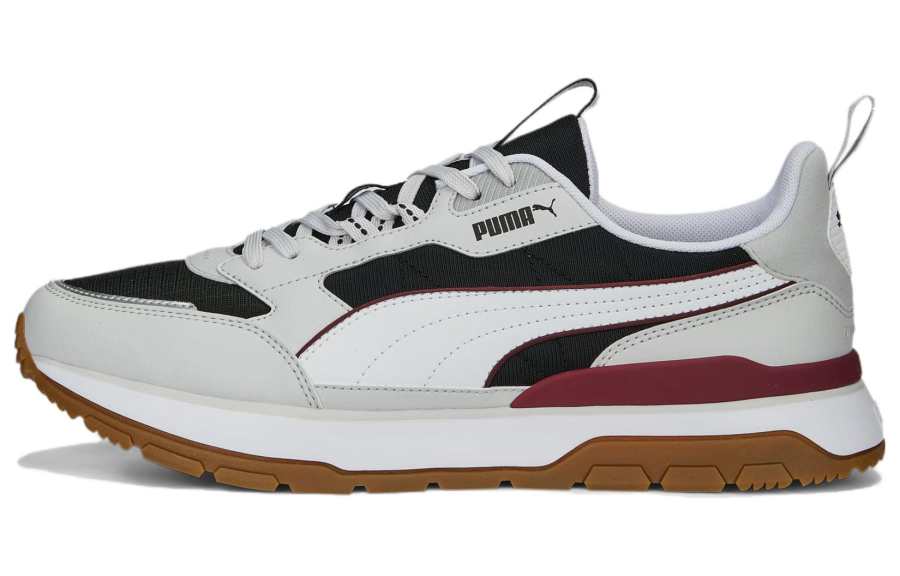 PUMA R78 Comfortable Fabric Slip Resistant Abrasion Resistant Slip Resistant Abrasion Resistant Low top Running Shoes
