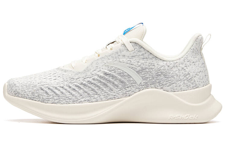 Anta Comfortable Quick Dry Support Lightweight Rebound Low top Running Shoes Men's Mist Gray