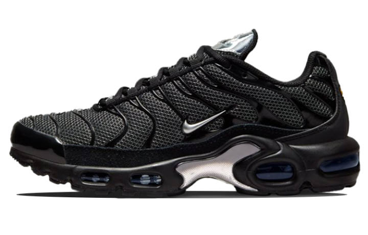 Nike Nike Air Max Plus Black Suede Silver Women's