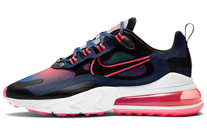 Nike Nike Air Max 270 React Midnight Navy Hyper Pink Women's