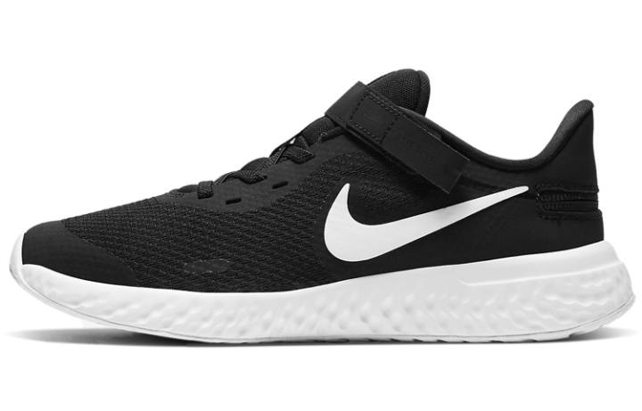 Nike Nike Revolution 5 FlyEase 'Black White' Gs