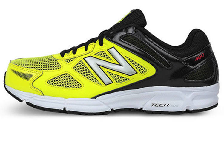 New Balance New Balance NB 460 Cushioning Abrasion Resistant Breathable Low top Running Shoes Men's Black Yellow