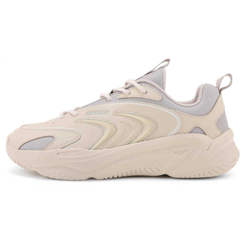 QIAODAN Low top Running Shoes Men's Beige