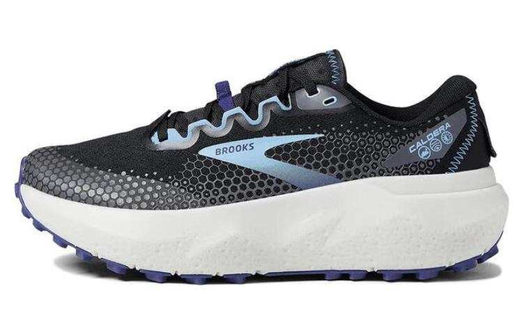 Brooks Caldera 6 Slip Resistant Abrasion Resistant Low top Running Shoes Women's Black Blue