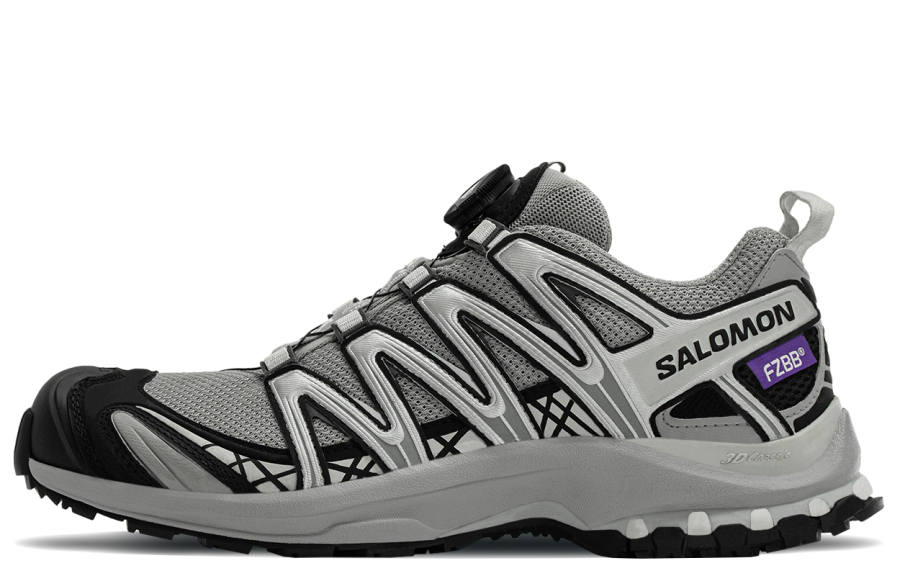 SALOMON XA PRO 3D Cushioning Support Low top Running Shoes Unisex Gray Black