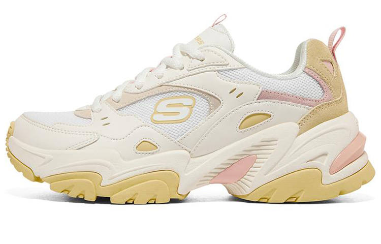 Skechers Stamina V2 'White Yellow' Women's