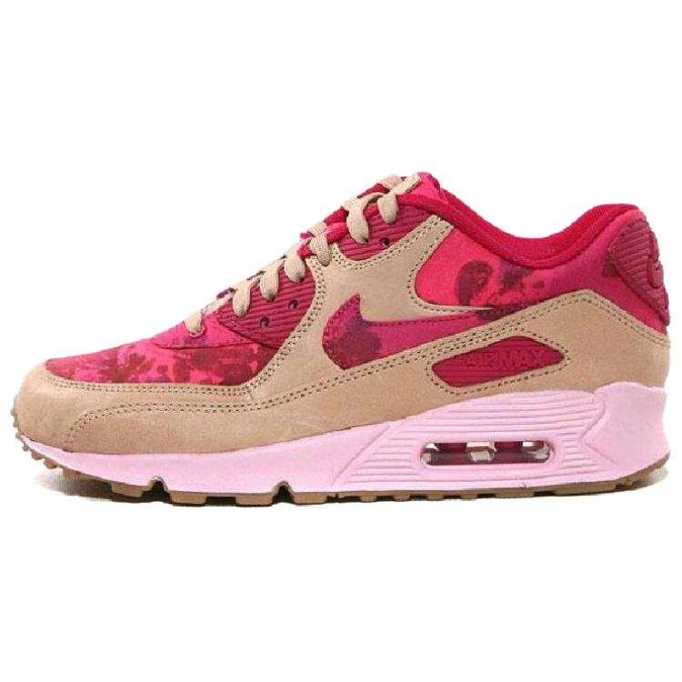 Nike Nike Air Max 90 Cushioning, Wear Resistant Low top Casual Running Shoes Women's Pink Purple