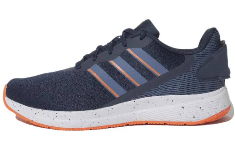 Adidas Adidas Racardi Abrasion Resistant Breathable Low top Running Shoes Men's Dark Blue