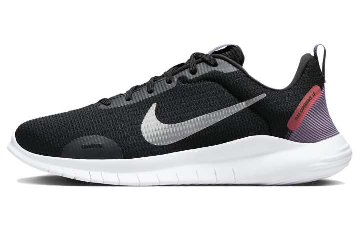Nike Nike Flex Experience Run 12 Black Daybreak Bright Crimson Metallic Silver Women's