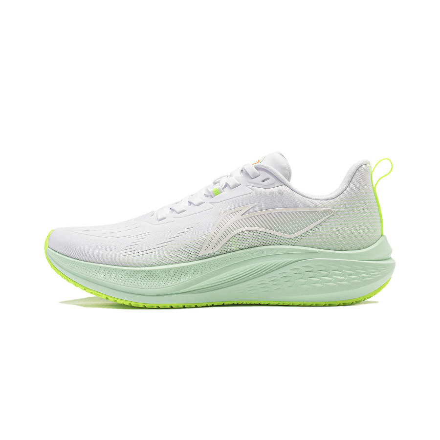Li-Ning Li Ning Red Hare 7 Cushioning Slip Resistant Lightweight Low top Running Shoes Women's White Green
