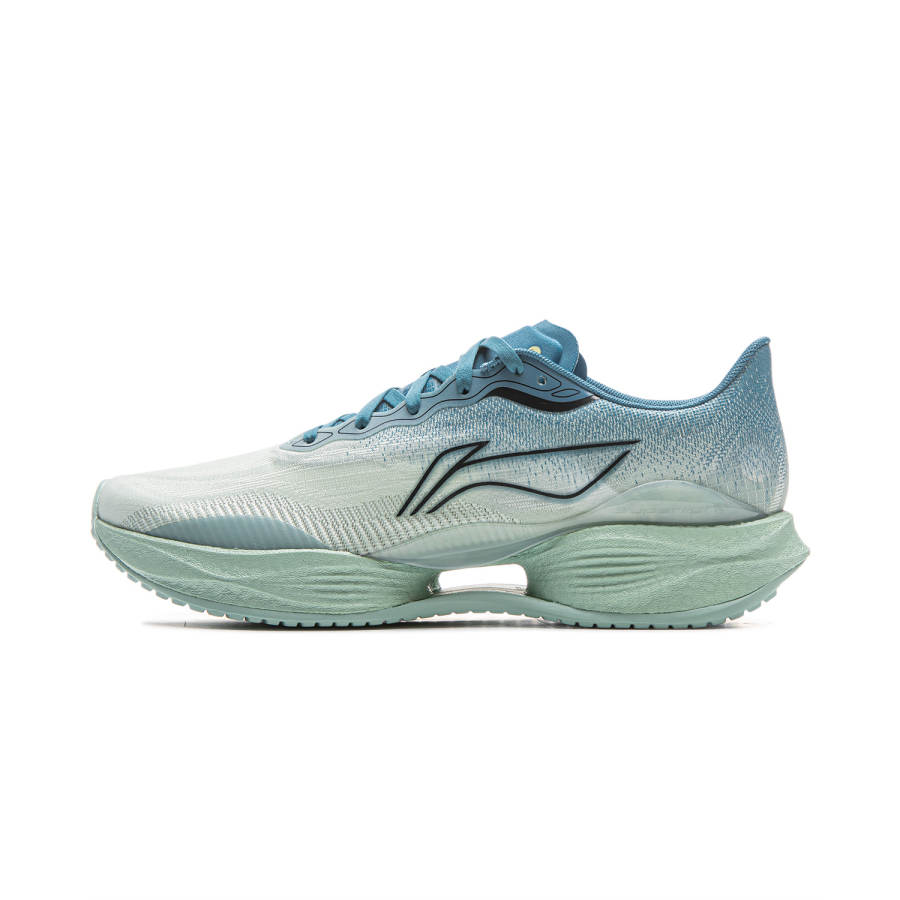 Li-Ning Li Ning Super Light 22 Fabric Low top Casual Running Shoes Men's Gray Blue