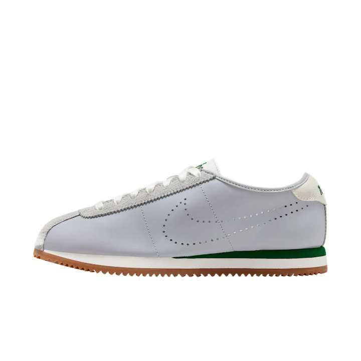 Nike Nike Cortez Wolf Grey Perforated Swoosh Women's