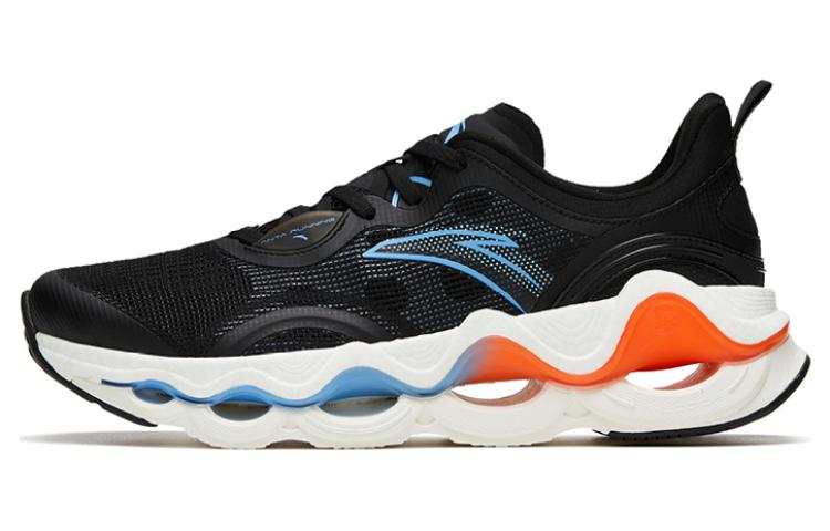 Anta Slip Resistant Low top Running Shoes Men's Black