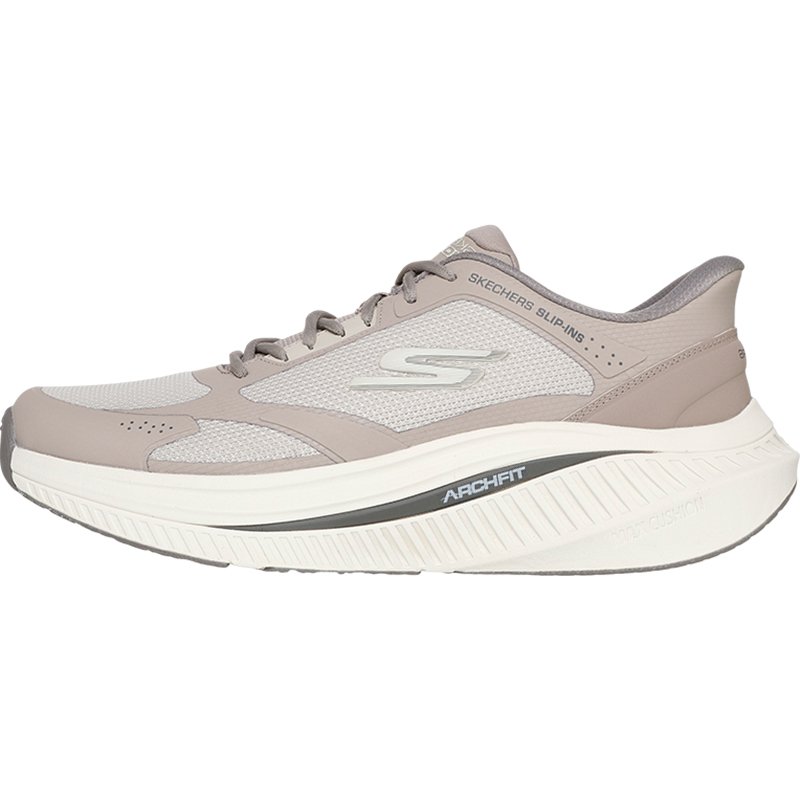 Skechers Slip Ins Low top Running Shoes Men's Light Brown